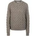 Rundhals-Pullover Peter Hahn beige, 38