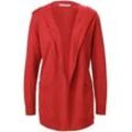 Strickjacke PETER HAHN PURE EDITION rot, 36