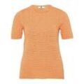 Rundhals-Pullover 1/2-Arm Anna Aura orange, 46