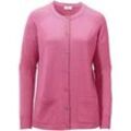 Strickjacke aus 100%Schurwolle Pure Tasmanian Wool Peter Hahn rosé, 38