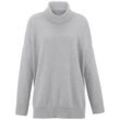 Pullover aus 100% Kaschmir Peter Hahn Cashmere grau, 46