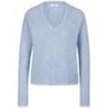 V-Pullover Peter Hahn blau, 36