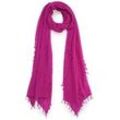 Strickschal aus 100% Premium-Kaschmir Peter Hahn Cashmere pink