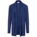 Cardigan aus 100% Schurwolle Peter Hahn blau, 36