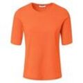 Rundhals-Shirt Peter Hahn orange, 46