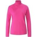 Rollkragen-Pullover aus Schurwolle und Kaschmir include pink, 38