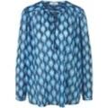 Bluse Peter Hahn blau