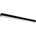 SOLLUX LIGHTING Wandleuchte "PINNE", schwarz, B:6cm H:6cm L:90cm, Lampen, leuchtet nieder