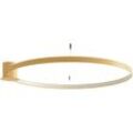 SOLLUX LIGHTING Deckenleuchte "RIO", gold (golden), H: 12,5cm, Lampen, Verteiltes Licht