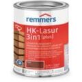 Remmers - HK-Lasur 3in1 [plus] teak, matt, 0,75 Liter, Holzlasur, Premium Holzlasur außen, 3fach Holzschutz mit Imprägnierung + Grundierung + Lasur