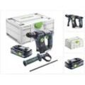 Bhc 18-Basic Akku Bohrhammer 18 v 1,8 j sds Plus Brushless + 1x Akku 4,0 Ah + Systainer - ohne Ladegerät - Festool