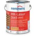 Remmers - HK-Lasur 3in1 [plus] pinie/lärche, matt, 5 Liter, Holzlasur, Premium Holzlasur außen, 3fach Holzschutz mit Imprägnierung + Grundierung +