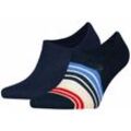 Tommy Hilfiger Multicolour Stripes M - kurze Socken - Herren