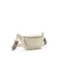 VIVANCE Bauchtasche beige Gr. für Damen. Mit Stickerei, Lederimitateinsätze, Logoprägung, Haken