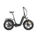 GreenStreet E-Bike Tiefeinsteiger Klapprad GS5 250 W 20 Zoll anthrazit