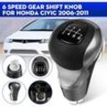 6 Speed Schaltgetriebe Gang Shift Knauf Steuerknüppel Hebel Für Honda Civic Manual 2006-2011