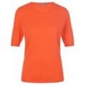 Rundhals-Pullover aus Schurwolle und Kaschmir include orange, 36