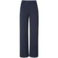 Jersey-Hose Passform Cornelia Peter Hahn blau, 46