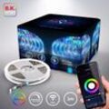 2-10m led Band Streifen rgb Stripe Lichtleiste Lichtschlauch Farbwechsel tv : 2 Meter WiFi - 30