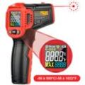 Sdlogal - Digital Laser Infrarot Thermometer Industrie Infrarot Thermometer, -50 bis 500°C/-58 bis 1022°F, ir Pyrometer berührungslos, lcd