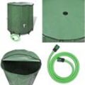 Vidaxl - Wasserspeicher Regentonne Wassertank 500L klappbar - Gartenbewässerung - Gartenbewässerungen - Home & Living - Grün