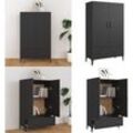 Highboard Schwarz 70x31x115 cm Holzwerkstoff - Highboard - Highboards - Home & Living - Schwarz