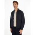 Blouson TOMMY HILFIGER "RECYCLED BOMBER" Gr. S, blau (desert sky), Herren, Web, Obermaterial: 100% Polyester, Jacken