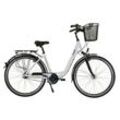 HAWK Bikes Fahrrad »City Wave Deluxe Plus« - Weiss