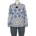 Peter Hahn Damen Bluse, blau, Gr. 42