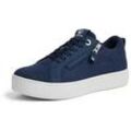 Plateau-Sneaker Giesswein blau, 41