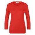 Rundhals-Pullover aus 100% Premium-Kaschmir Peter Hahn Cashmere orange, 40