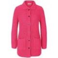 Long-Strickjacke Peter Hahn pink, 36