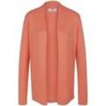 Strickjacke Modell Caro Peter Hahn Seide/Kaschmir orange, 42