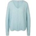 V-Pullover Peter Hahn blau, 36