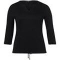 Shirt 3/4-Arm Emilia Lay schwarz, 46