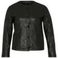 Lederjacke Anna Aura schwarz, 44