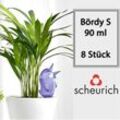 8x Scheurich Bewässerungssystem Bördy s 8 x Lila 90ml Füllmenge Wasserspender Scheurich Wasserspender Bördy s 90 ml