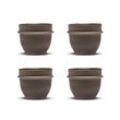 Serax - Dune Espressotasse by Kelly Wearstler, Slate / braun (4er-Set)