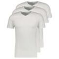 Lacoste Unterhemd Herren T-Shirt 3er-Pack (3-St), weiß
