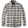 Carhartt Rugged Flex™ Flannel Plaid, Hemd Weiß/Schwarz/Gelb XXL male