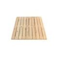 holz4home® Holzfliese aus Kiefernholz 95 x 95 cm