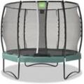 EXIT Trampolin Allure Premium Ø 305 cm grün + Premium Netz