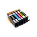 Toner Kingdom 5PK/6PK PGI-580XL CLI-581 XL für Canon 580 XL pgbk Tintenpatrone (Pixma TR8550 TS6350 TS8350 TS6150 TS8150 TS6250 TS9550)