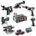 Metabo - Combo Set 6.3.2 18V Akku Werkzeug sb ssd kh sta wb ks 5,5Ah cas 685223000