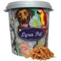 5 kg Lyra Pet® Hühner Wrap mit Fisch in 30 L Tonne