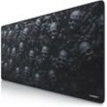 Titanwolf Gaming Mauspad XXL, glattes Stoffgewebe, Speed Mousepad 900 x 400mm große Fläche, Skulls