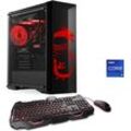 CSL Gaming-PC "HydroX V29583 MSI Dragon Advanced Edition", schwarz, Microsoft Windows 11 Home (64 Bit), 32 GB RAM 1000 GB SSD, Computer, Topseller