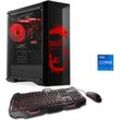 CSL Gaming-PC "HydroX V29565 MSI Dragon Advanced Edition", schwarz, Microsoft Windows 11 Home (64 Bit), 32 GB RAM 1000 GB SSD, Computer