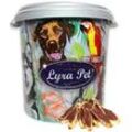 5 kg Lyra Pet® Kaninchenohren gefüllt mit Ente in 30 L Tonne