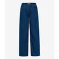 BRAX Damen Five-Pocket-Hose Style MORGAN, clean rigid blue, Gr. 34